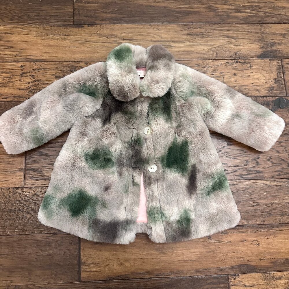 Pink Chicken EUC Fur Coat